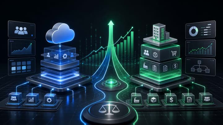 ERP vs SaaS: Which Businesses Scale Faster? editorial cover image